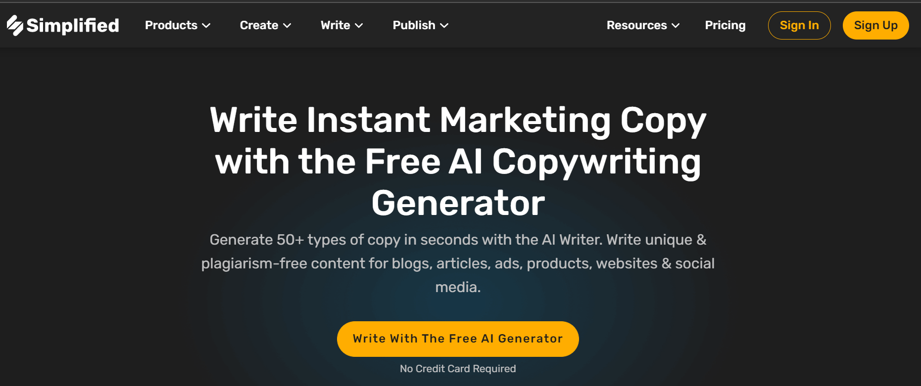 simplified ai copywriting generator simplified ai copywriting generator