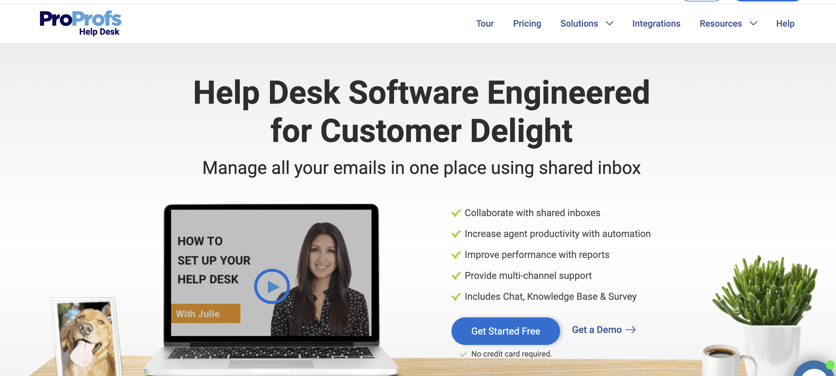 Help desk automation tool ProProfs Help Desk