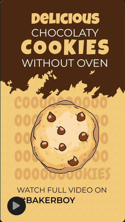 simplified app template cookies without oven