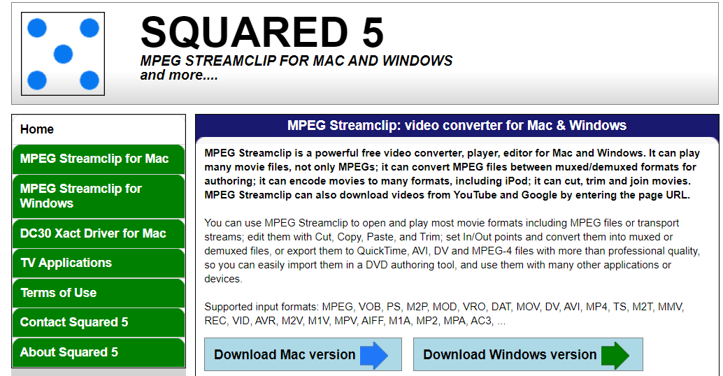 mpeg streamclip