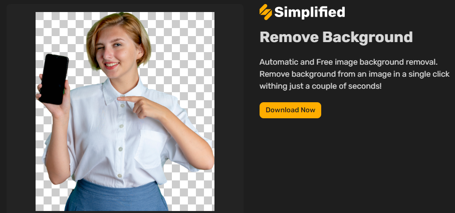 click remove background icon