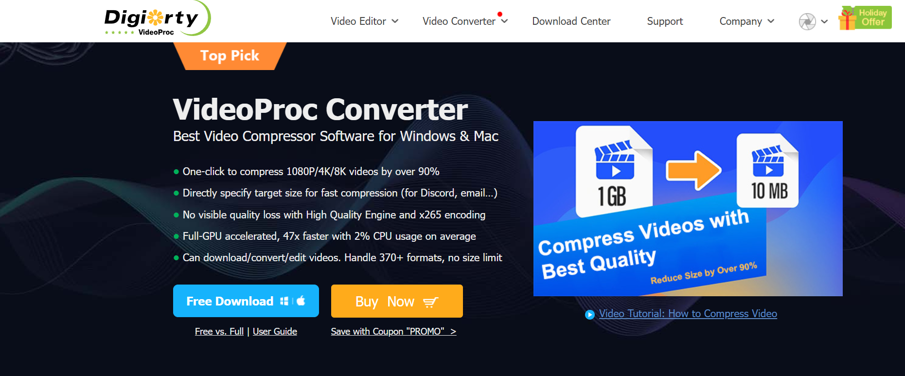 Top 10 Video Compression Tools in 2024