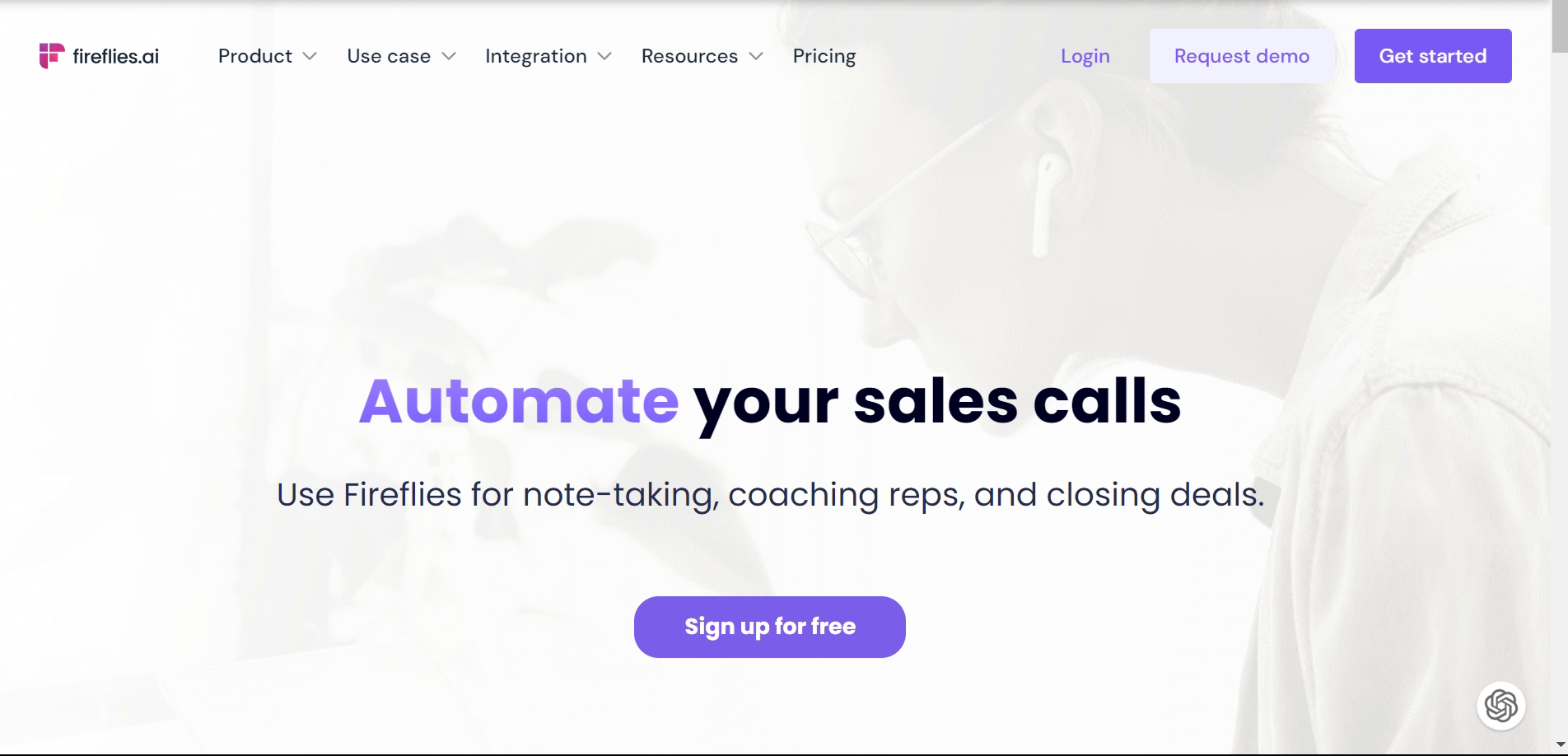 sales automation software Fireflies