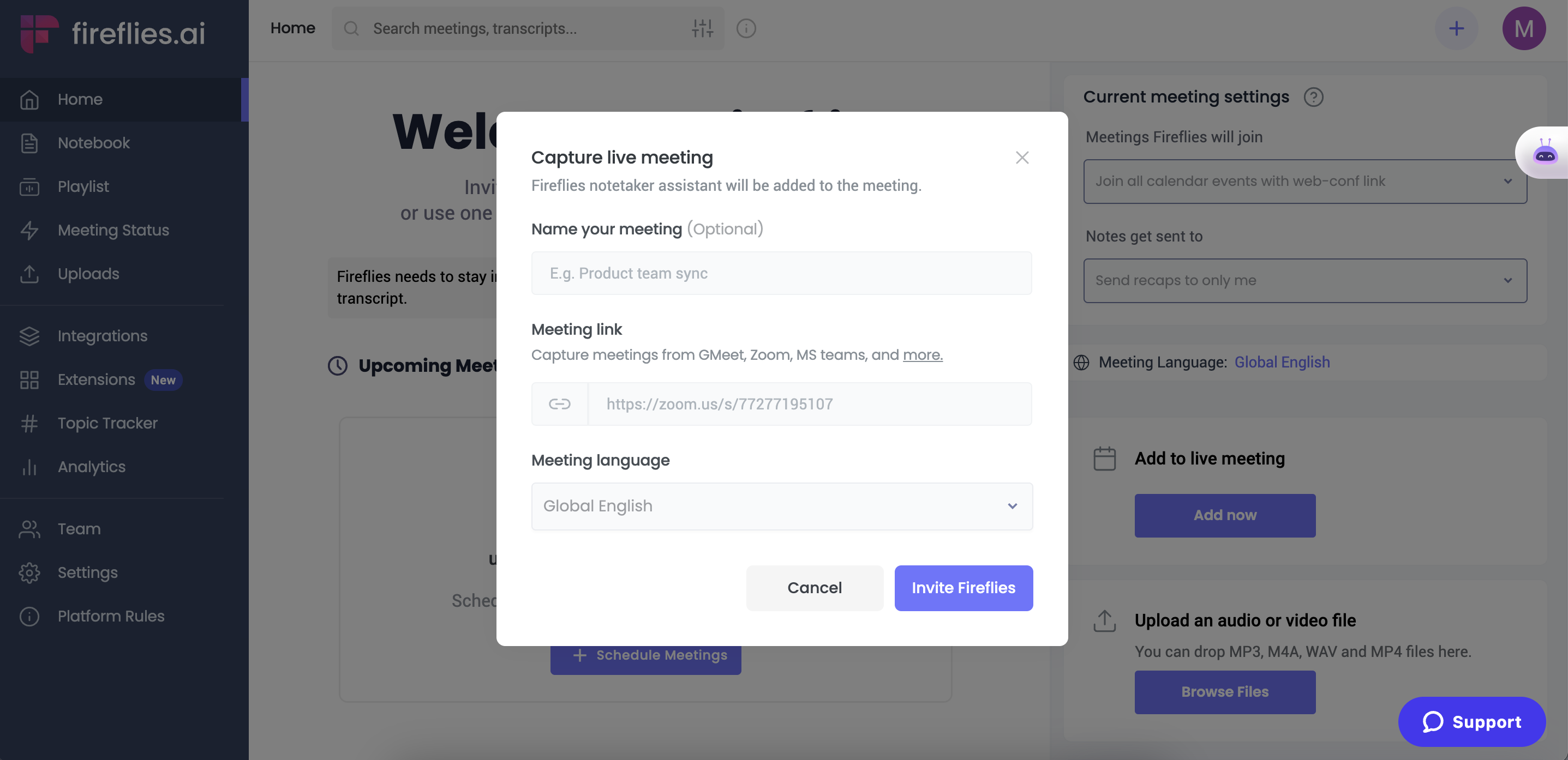 How to record webex meeting