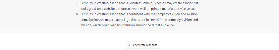 Problems with creating chatgpt incentive logo