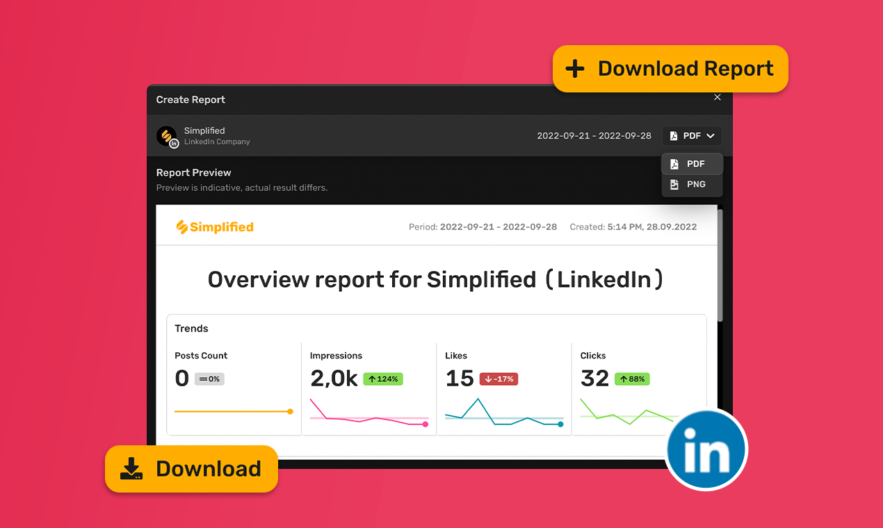 simplified social analytics tool