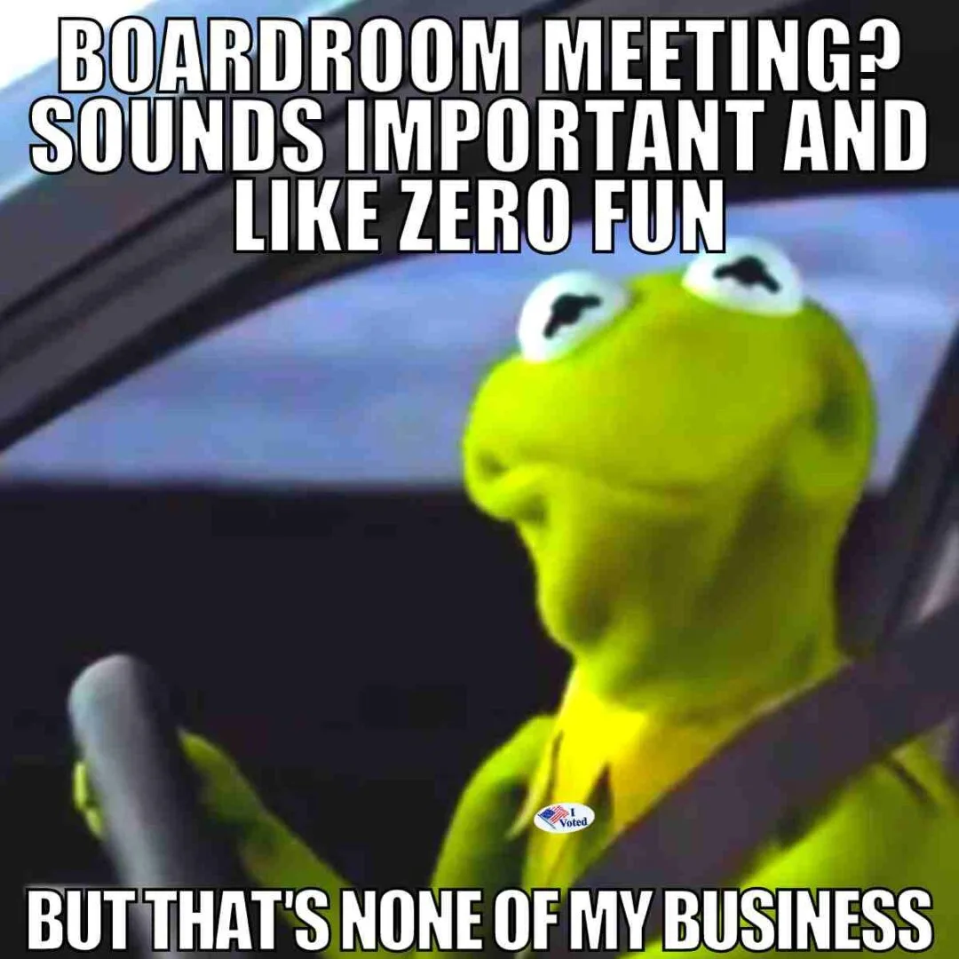 Funny Meeting Meme