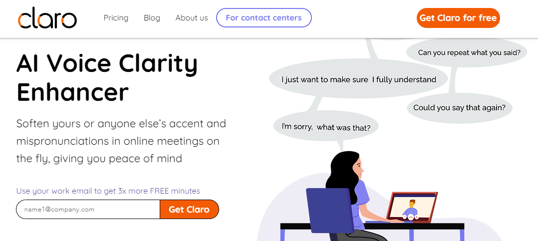 7 Best AI voice clarity tools for better communication - Claro