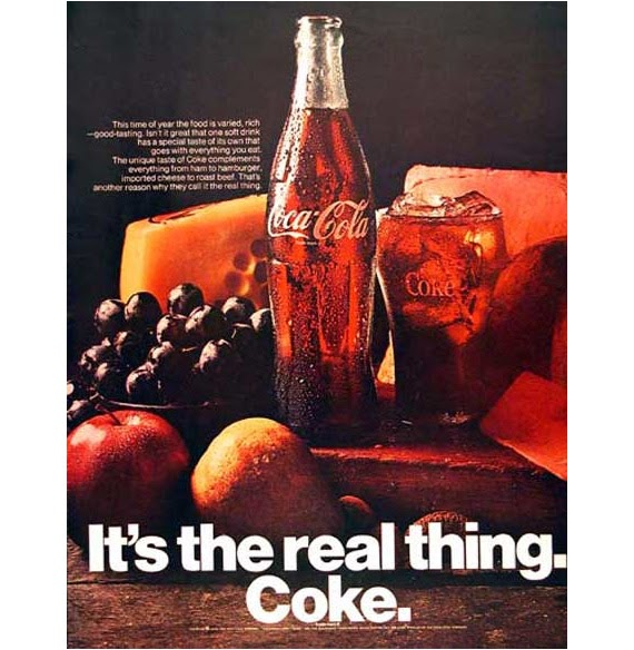 Fonts in Use – Publicidad de Coca-Cola en 1970. Fonts in Use – Publicidad de Coca-Cola en 1970.