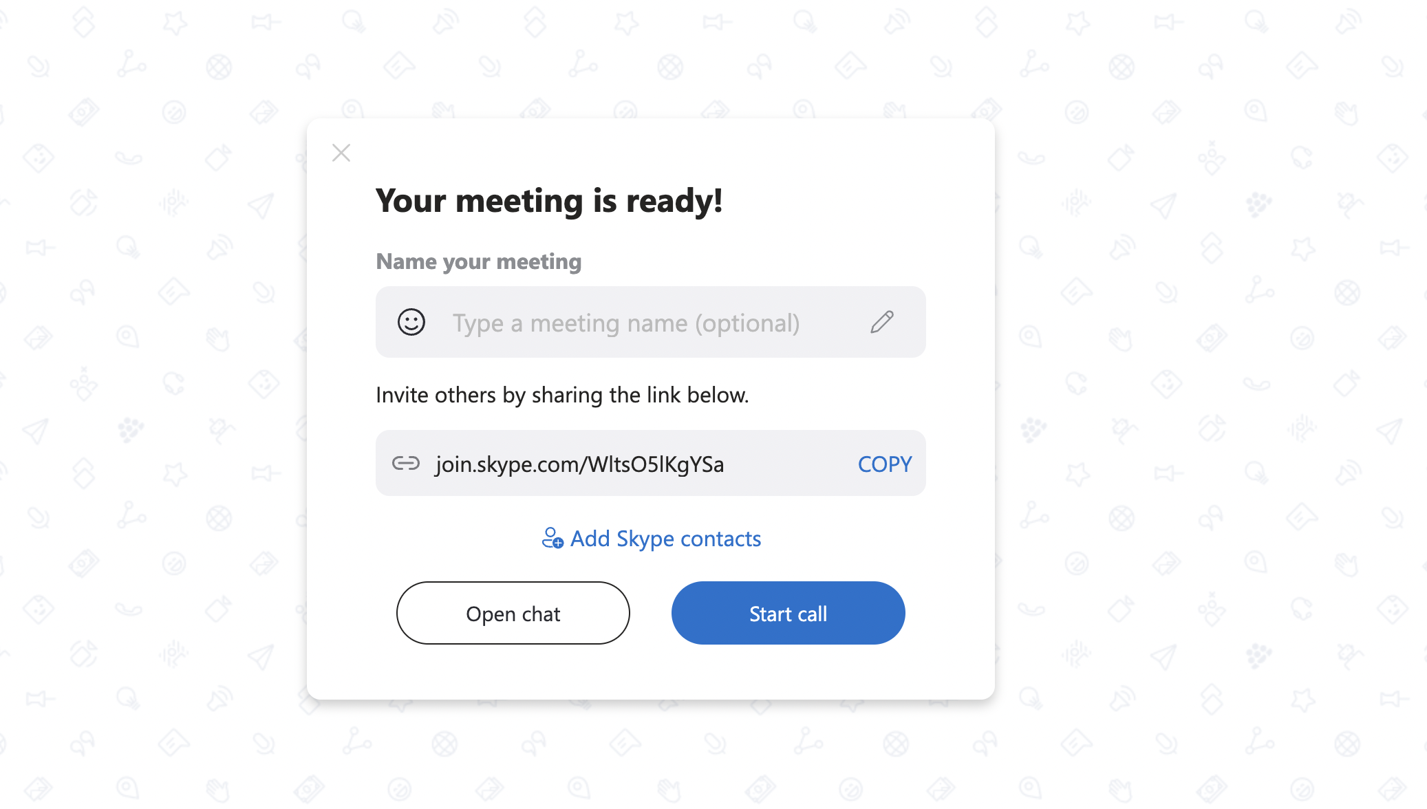 How to schedule meeting in outlook - Host Skype meeting